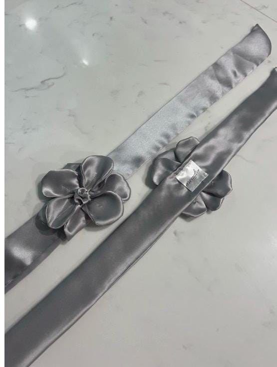 Silk Flower Scarf/Necklace